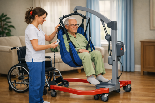 9. Working with lifts, patient lifting, basics of oral care, compression stockings, administration of eye drops